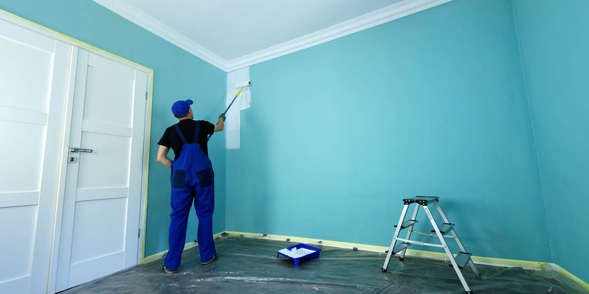 repainting the interior of your home