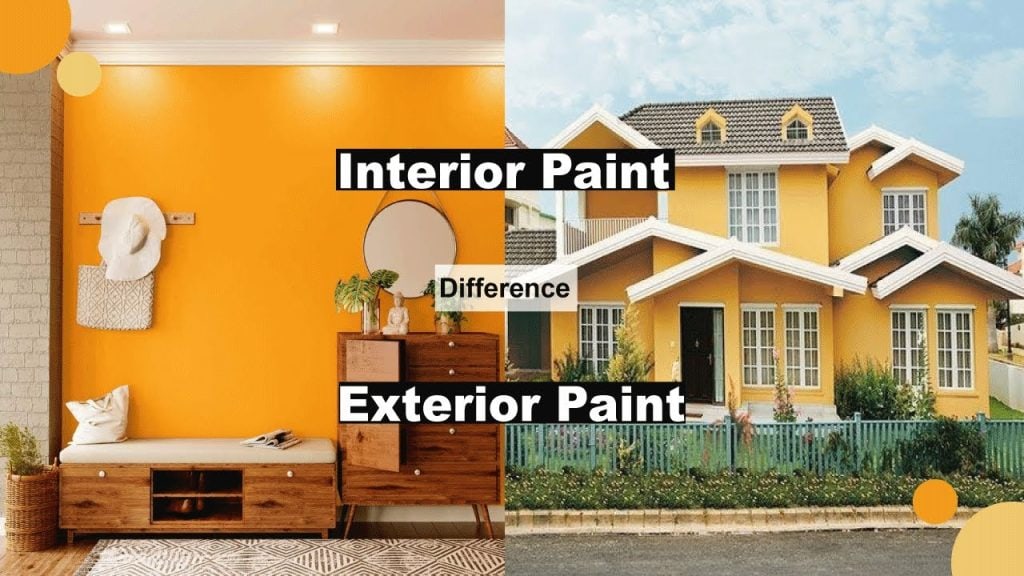 5 Key Differences Between Interior And Exterior Painting Interior And Exterior Painting